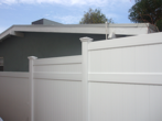 Vinyl Privacy Fencing with Extensions